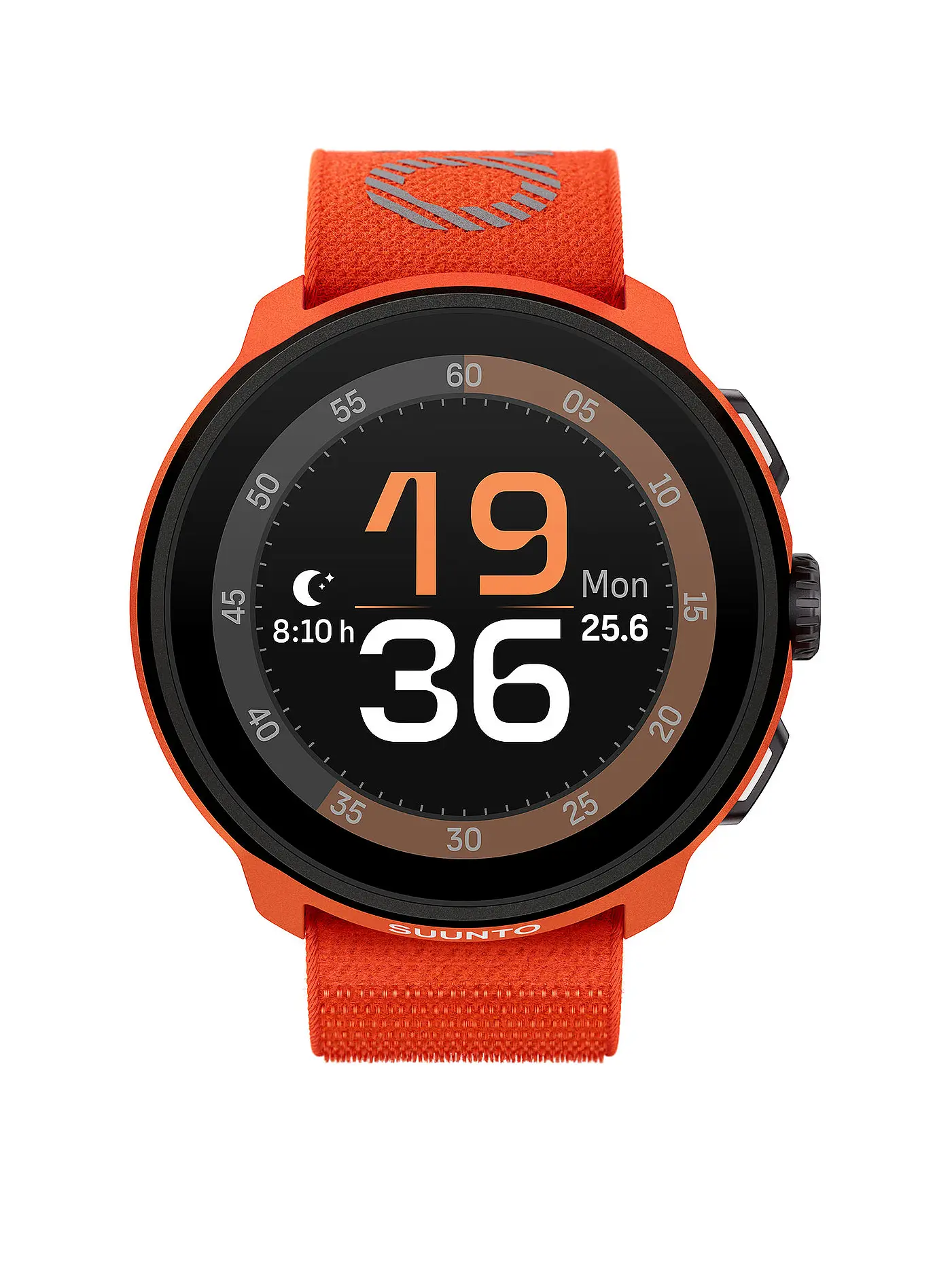 SUUNTO | GPS-Multisportuhr Suunto Run Frost Gray | orange